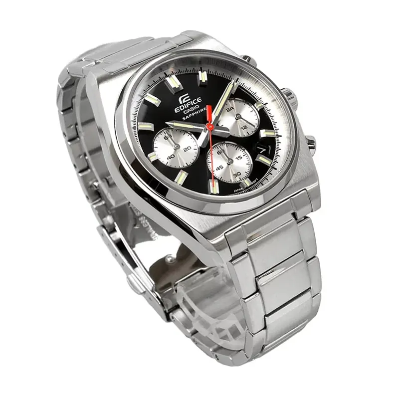 Casio Edifice Chronograph Black Dial Men's Watch- EFB-730D-1AV